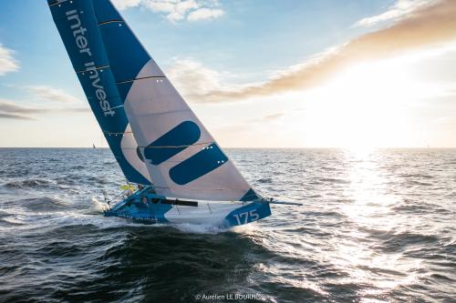 40 Malouine Lamotte : Matthieu Perraut 10e de la course en solitaire